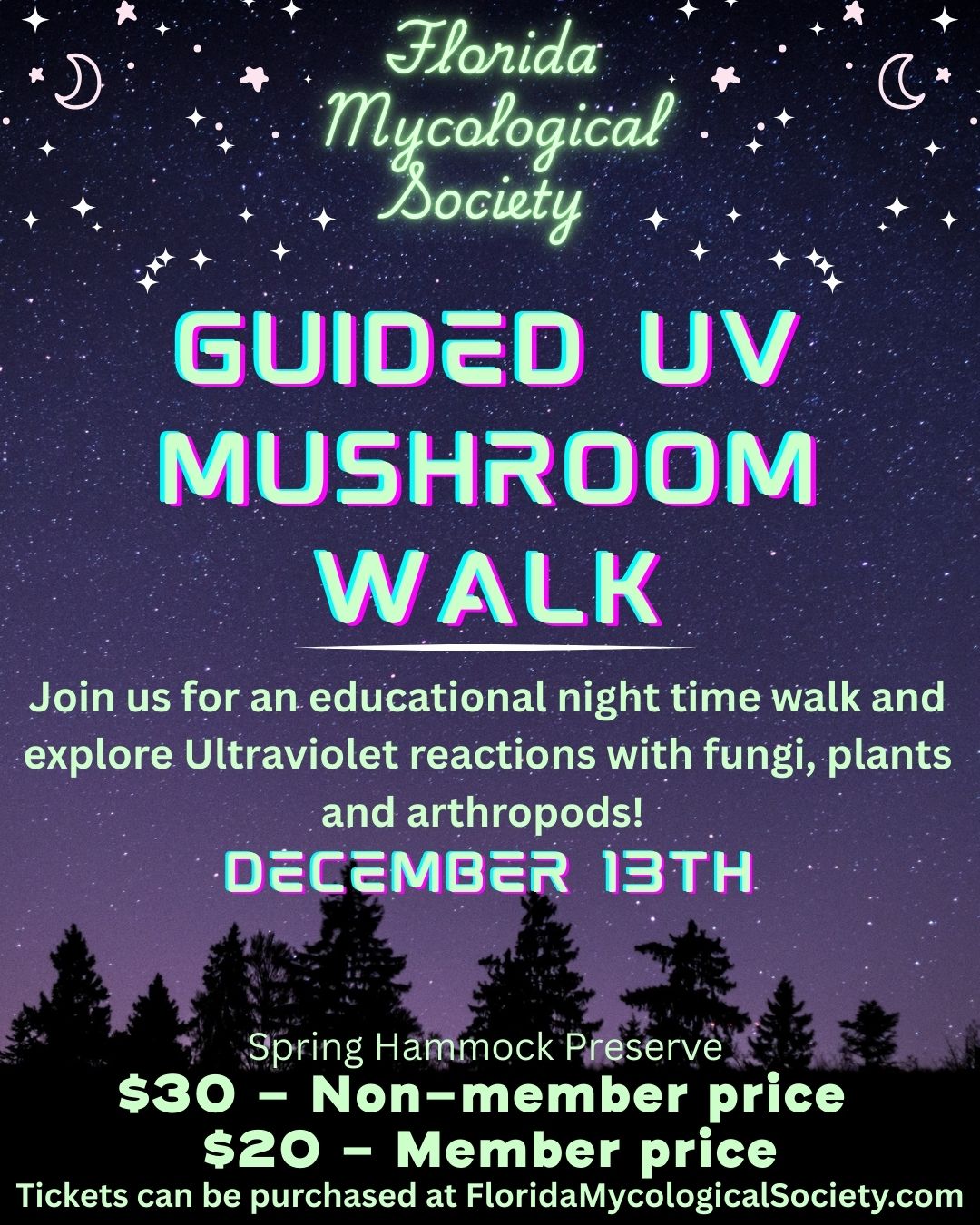 December UV Guided Mushroom Walk